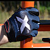 Рукавички для фітнесу MadMax MXG-102 X Gloves розмір S, сіро-чорні