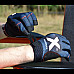 Рукавички для фітнесу MadMax MXG-102 X Gloves розмір S, сіро-чорні