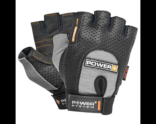 Рукавички для фітнесу Power System PS-2500 Power Plus XS, чорно-сірі