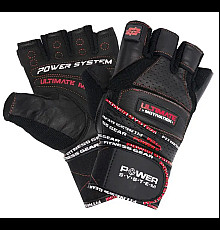 Рукавички для фітнесу Power System PS-2810 Ultimate Motivation L, чорно-червоні