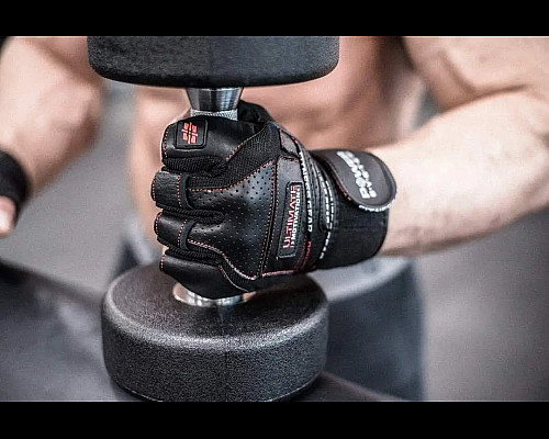 Рукавички для фітнесу Power System PS-2810 Ultimate Motivation XL, чорно-червоні
