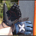 Рукавички для фітнесу MadMax MXG-102 X Gloves розмір XXL, сіро-чорні
