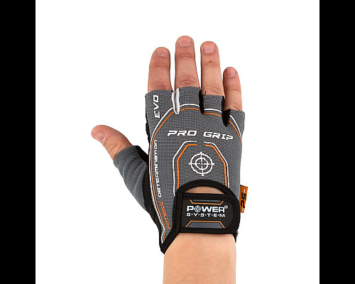 Рукавички для фітнесу Power System PS-2250E Pro Grip EVO XS, сірі