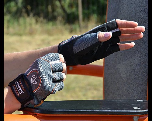 Рукавички для фітнесу Power System PS-2250E Pro Grip EVO XS, сірі