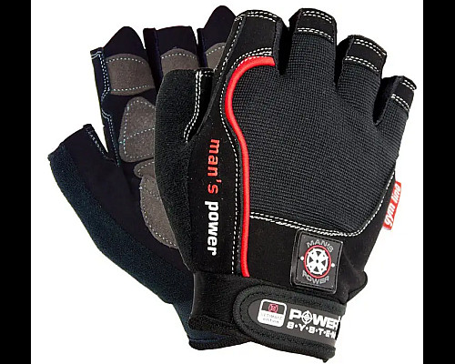 Рукавички для фітнесу чоловічі Power System PS-2580 S, чорні