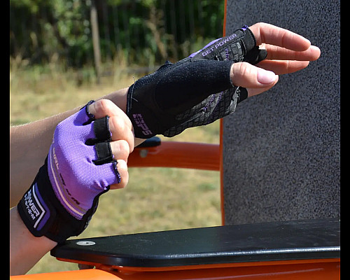 Рукавички для фітнесу жіночі Power System PS-2920 Evo XS, фіолетові