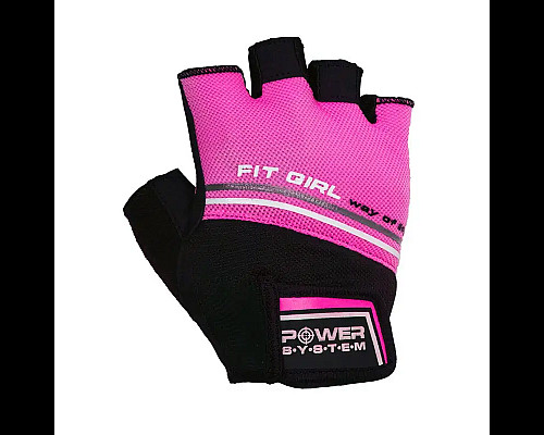 Рукавички для фітнесу жіночі Power System PS-2920 Evo XS, рожеві