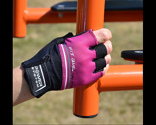 Рукавички для фітнесу жіночі Power System PS-2920 Evo XS, рожеві