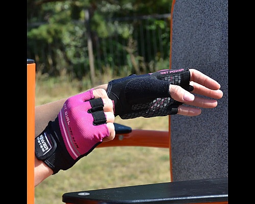 Рукавички для фітнесу жіночі Power System PS-2920 Evo XS, рожеві