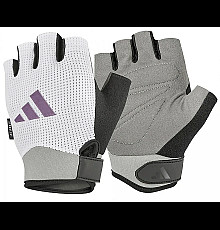 Рукавички для тренінгу Adidas Performance Women's Gloves розмір L, біло-сірі
