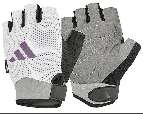 Рукавички для тренінгу Adidas Performance Women's Gloves розмір L, біло-сірі