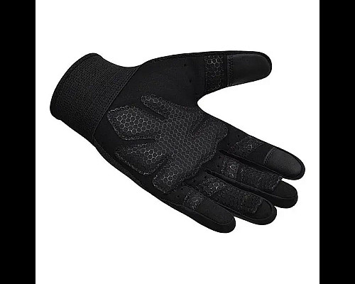 Рукавички для фітнесу RDX W1 Full Finger Plus розмір S, чорні