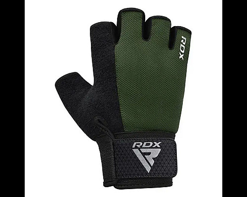 Рукавички для фітнесу RDX W1 Plus розмір S, хакі