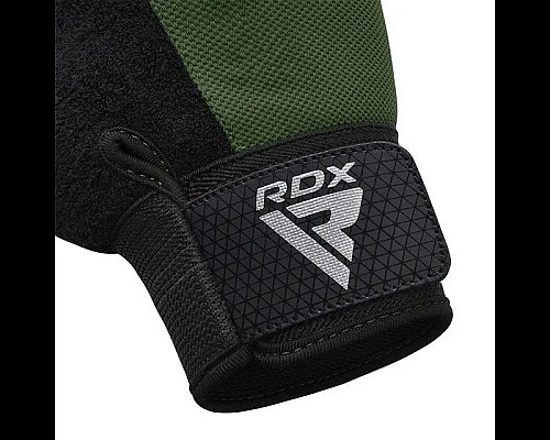 Рукавички для фітнесу RDX W1 Plus розмір S, хакі