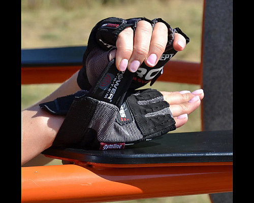 Рукавички для фітнесу Power System PS-2300 Fitness L, чорно-сірі