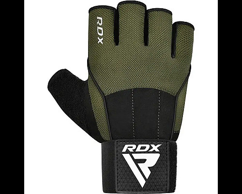 Рукавички для фітнесу RDX W3 розмір M, зелені