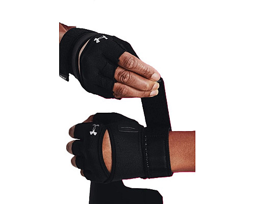 Рукавички для тренінгу Under Armour W's Weightlifting Gloves розмір LG, чорні
