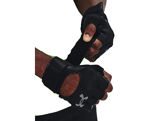 Рукавички для тренінгу Under Armour M's Weightlifting Gloves розмір LG, чорні