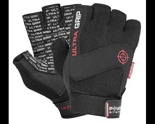 Рукавички для фітнесу Power System PS-2400 Ultra Grip M, чорні