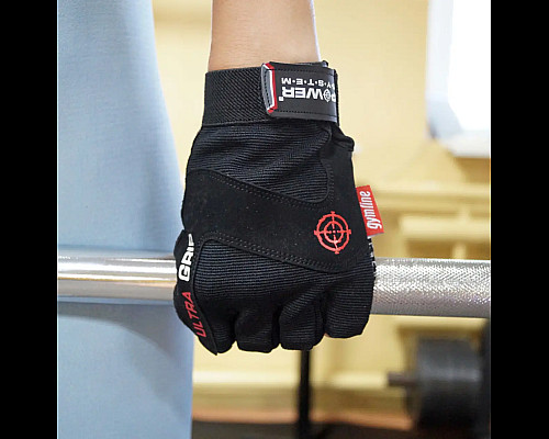 Рукавички для фітнесу Power System PS-2400 Ultra Grip L, чорні