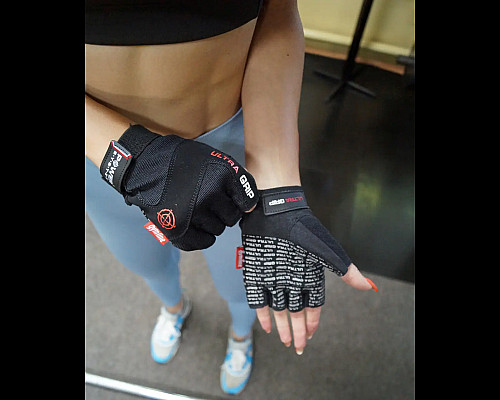 Рукавички для фітнесу Power System PS-2400 Ultra Grip L, чорні