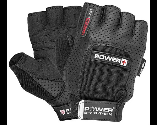 Рукавички для фітнесу Power System PS-2500 Power Plus M, чорні