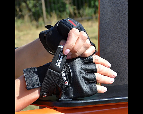 Рукавички для фітнесу Power System PS-2500 Power Plus M, чорні