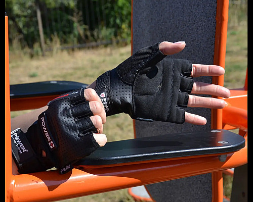 Рукавички для фітнесу Power System PS-2500 Power Plus M, чорні