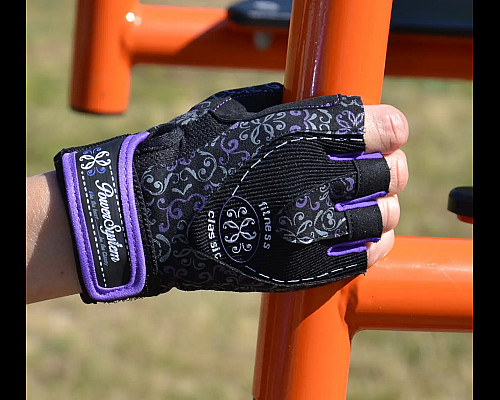 Рукавички для фітнесу жіночі Power System PS-2910 Classy M, фіолетові