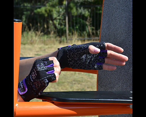 Рукавички для фітнесу жіночі Power System PS-2910 Classy M, фіолетові