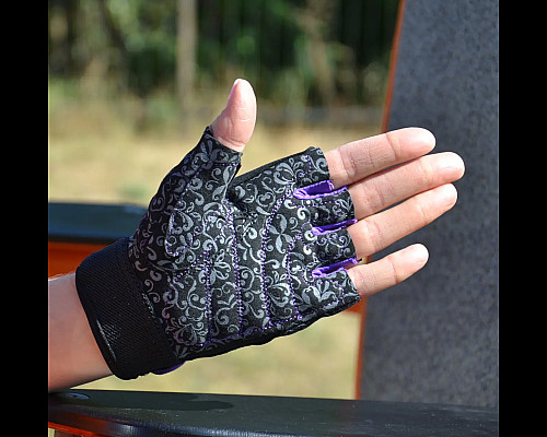 Рукавички для фітнесу жіночі Power System PS-2910 Classy M, фіолетові