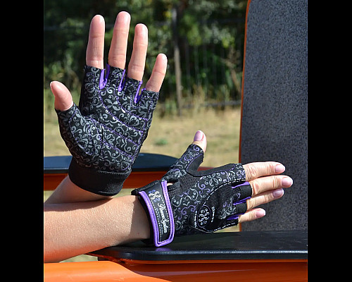 Рукавички для фітнесу жіночі Power System PS-2910 Classy M, фіолетові