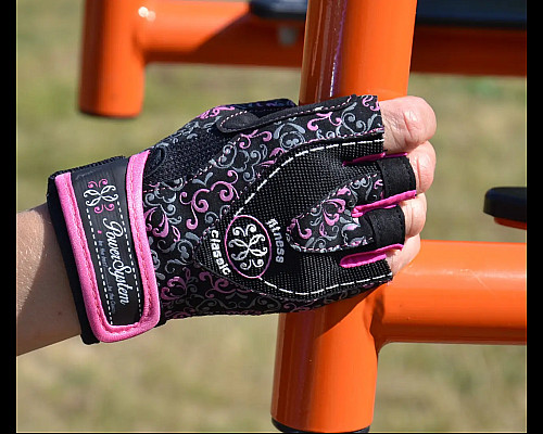 Рукавички для фітнесу жіночі Power System PS-2910 Classy M, рожеві