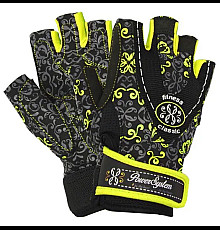 Рукавички для фітнесу жіночі Power System PS-2910 Classy XS, жовті