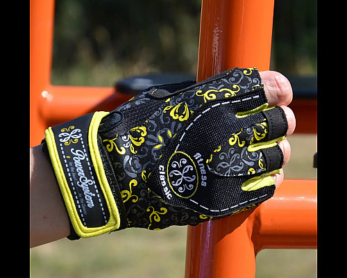 Рукавички для фітнесу жіночі Power System PS-2910 Classy XS, жовті