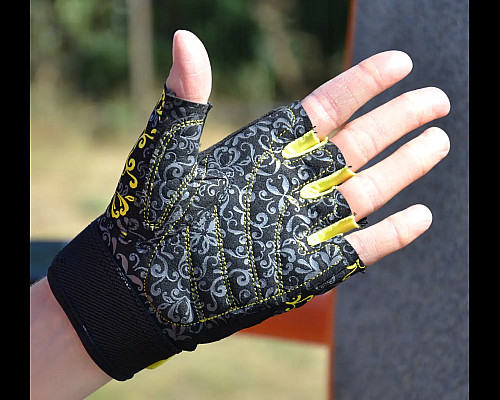 Рукавички для фітнесу жіночі Power System PS-2910 Classy XS, жовті