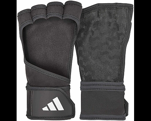 Рукавички для тренінгу Adidas Open Back Training Gloves розмір S, чорні