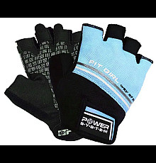 Рукавички для фітнесу жіночі Power System PS-2920 Evo M, блакитні