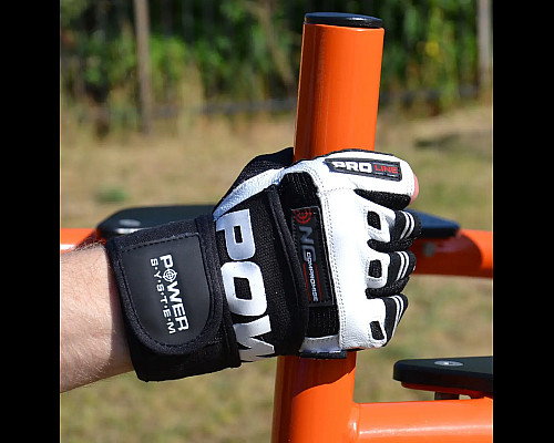 Рукавички для фітнесу Power System PS-2700 No Compromise XXL, чорно-білі