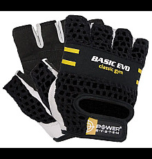 Рукавички для фітнесу Power System PS-2100 Basic EVO M, чорно-жовті