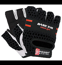 Рукавички для фітнесу Power System PS-2100 Basic EVO XS, чорно-червоні
