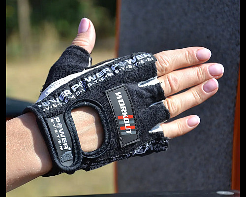 Рукавички для фітнесу Power System PS-2200 Workout S, чорні