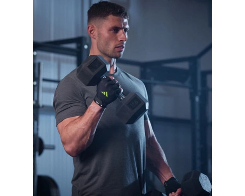 Рукавички для тренінгу Adidas Essential Training Gloves розмір XL, чорно-зелені