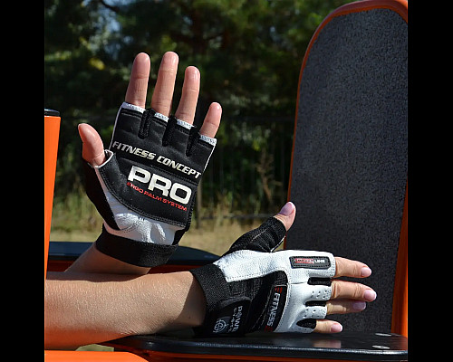 Рукавички для фітнесу Power System PS-2300 Fitness XS, чорно-білі