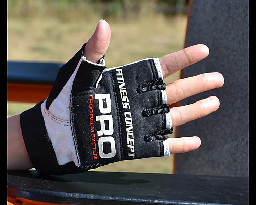 Рукавички для фітнесу Power System PS-2300 Fitness XS, чорно-білі