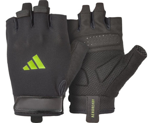 Рукавички для тренінгу Adidas Essential Training Gloves розмір S, чорно-зелені