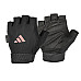 Рукавички Adidas Aeroready, чорно-рожеві