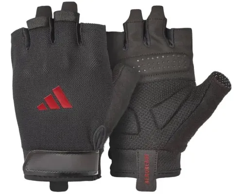 Рукавички для тренінгу Adidas Essential Adjustable Gloves розмір L, чорно-зелені