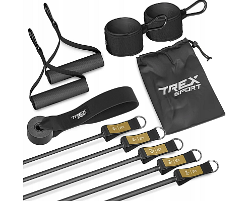 Набір резинок з еспандерами Trex Sport TX-050TS чорний