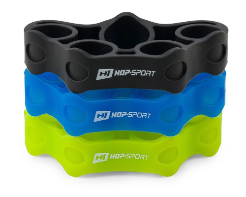 Набір еспандерів для тренування пальців рук Hop-Sport HS-L003FT розмір L